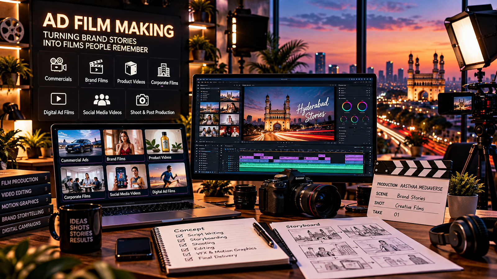 AASTHAA Ad Film Making & Commercial Video Production Hyderabad
